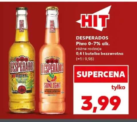 Piwo Desperados Original +1 wariant