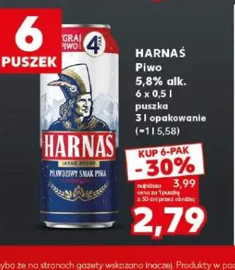 Piwo Harnaś 6-pak