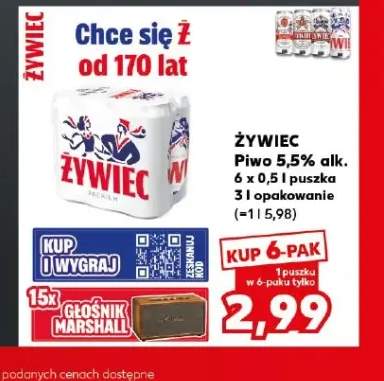 Piwo Żywiec Premium 6-pak