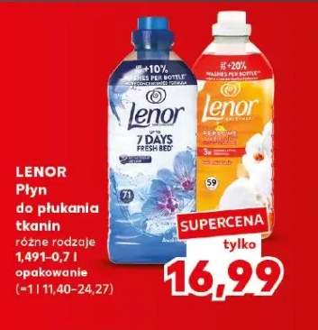 Płyn do płukania tkanin Lenor
