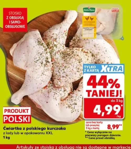 Ćwiartka z polskiego kurczaka z lady +1 wariant
