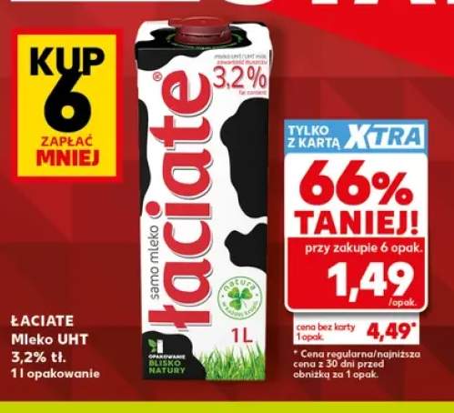 Mleko UHT Łaciate 3,2%