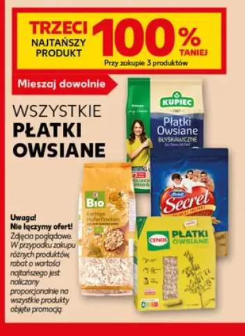 Płatki owsiane +4 warianty