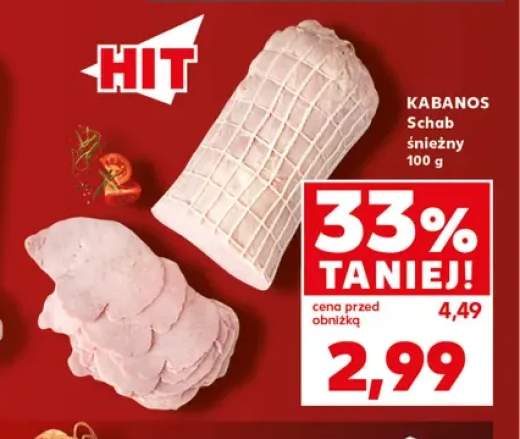 Schab śnieżny Kabanos