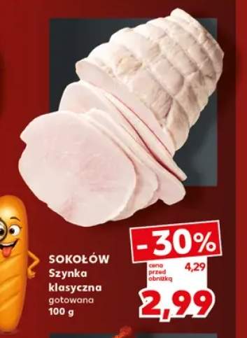 Szynka klasyczna gotowana Sokołów