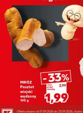 Pasztet wiejski wędzony Mróz