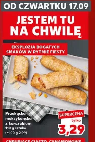 Przekąska meksykańska z kurczakiem