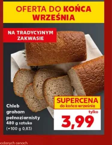 Chleb graham pełnoziarnisty