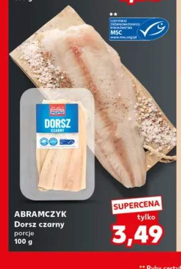Dorsz czarny porcje Abramczyk