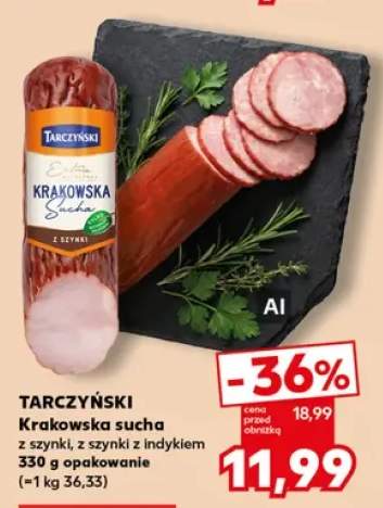 Krakowska sucha z szynki Tarczyński +1 wariant