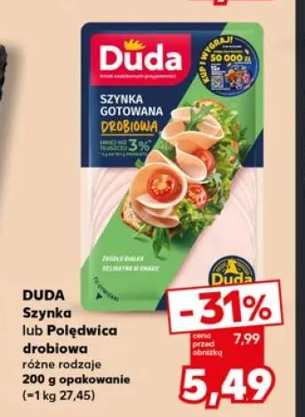 Szynka drobiowa Duda +1 wariant