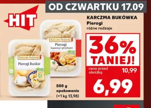 Pierogi Karczma Bukówka