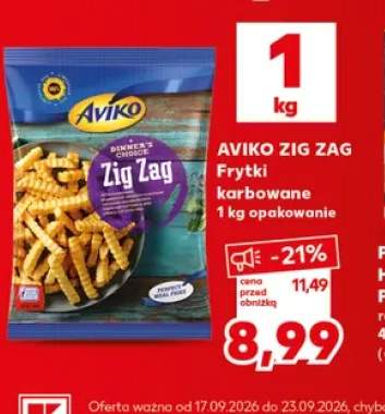 Frytki karbowane Aviko Zig Zag
