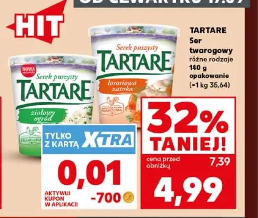 Ser twarogowy Tartare