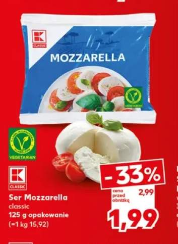 Ser Mozzarella classic K-Classic