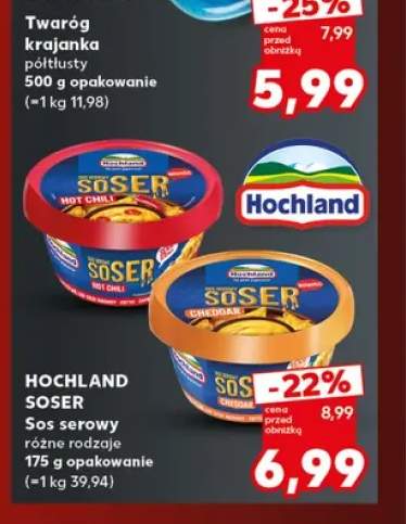 Sos serowy Soser Hochland