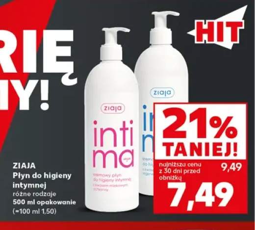 Płyn do higieny intymnej Ziaja