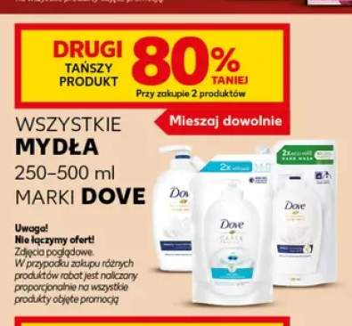 Mydła 250-500 ml marki Dove