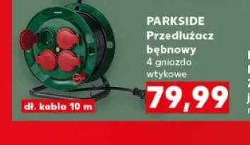 Przedłużacz bębnowy 4 gniazda wtykowe Parkside