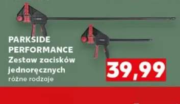 Zestaw zacisków jednoręcznych Parkside Performance