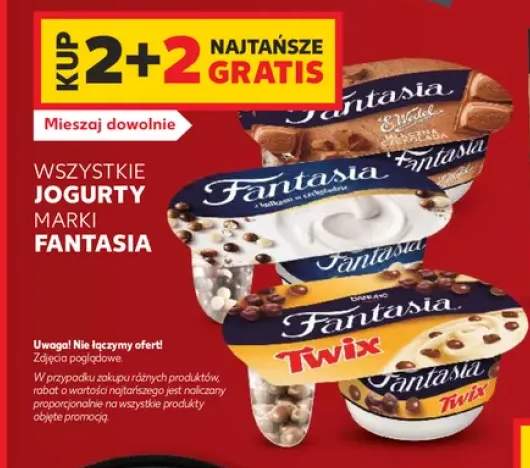 Jogurty marki Fantasia +3 warianty