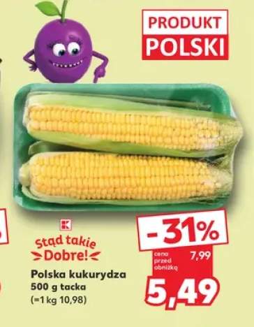 Kukurydza polska Stąd takie Dobre!