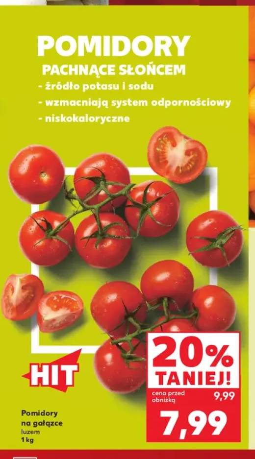 Pomidory na gałązce