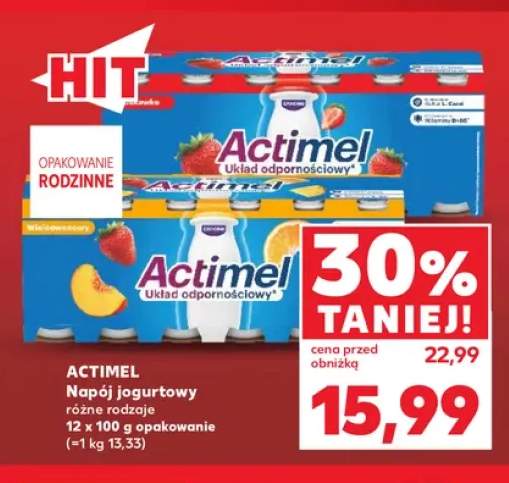 Napój jogurtowy Actimel 12-pak 100 g