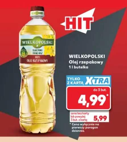 Olej rzepakowy Wielkopolski
