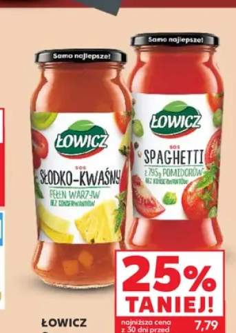 Sos słodko-kwaśny Łowicz +1 wariant
