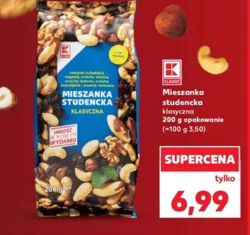 Mieszanka studencka klasyczna K-Classic