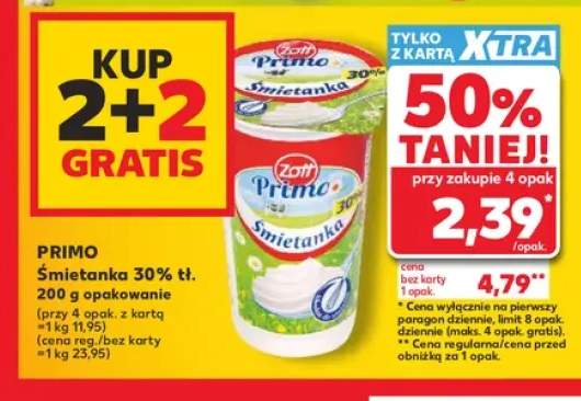 Śmietanka Primo Zott 30%