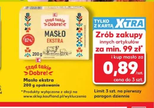 Masło ekstra Stąd Takie Dobre!