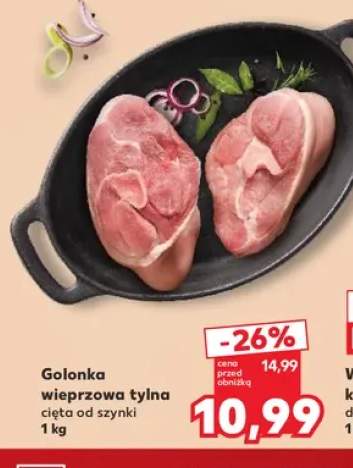 Golonka wieprzowa tylna cięta od szynki