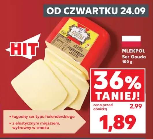 Ser gouda Mlekpol