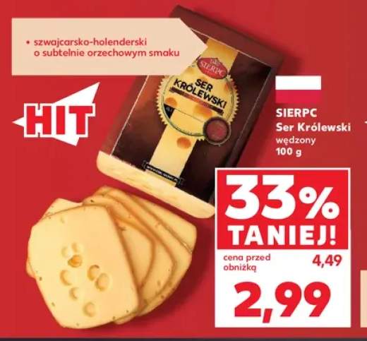 Ser Królewski wędzony Sierpc