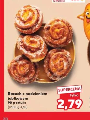 Racuch z nadzieniem jabłkowym