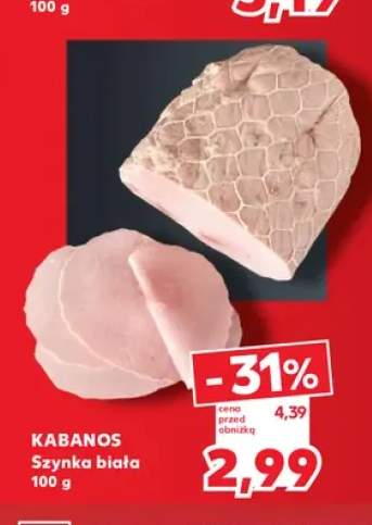 Szynka biała Kabanos