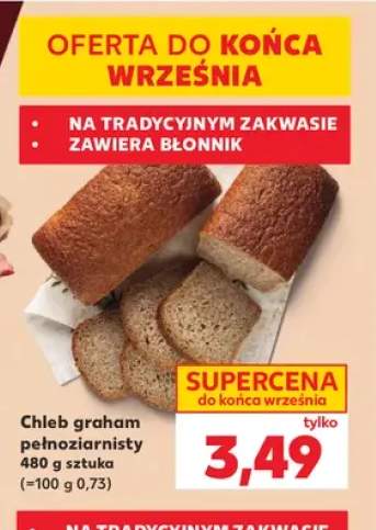 Chleb graham pełnoziarnisty