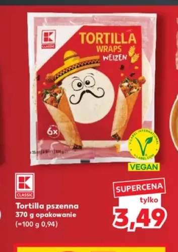 Tortilla pszenna K-Classic