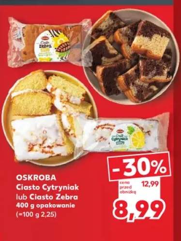 Ciasto Zebra Oskroba +1 wariant