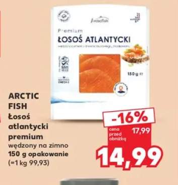 Łosoś atlantycki premium wędzony na zimno Arctic Fish