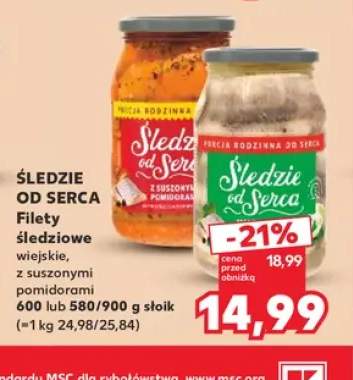 Filety śledziowe wiejskie Śledzie od Serca +1 wariant