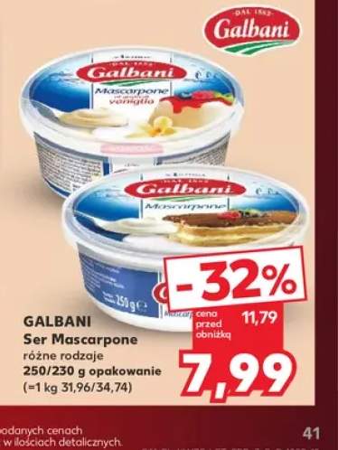 Ser Mascarpone Galbani +1 wariant
