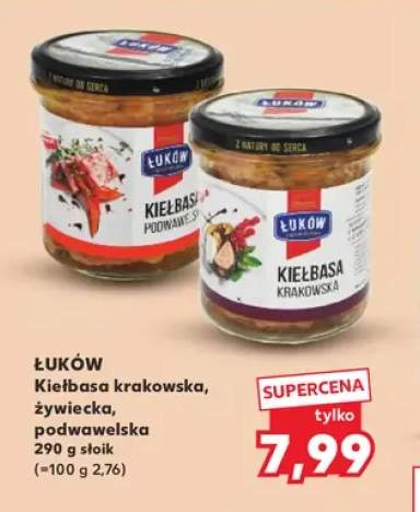 Kiełbasa krakowska Łuków +2 warianty