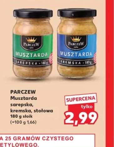 Musztarda sarepska Parczew +2 warianty