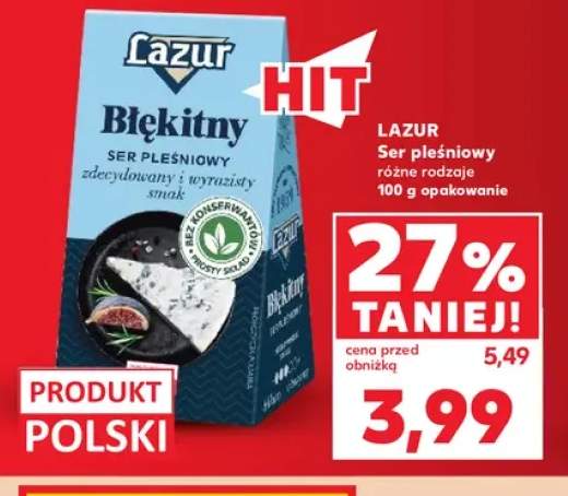 Ser pleśniowy Lazur