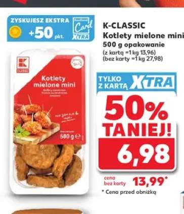 Kotlety mielone mini K-Classic