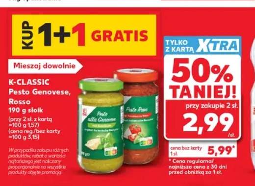 Pesto Genovese K-Classic +1 wariant