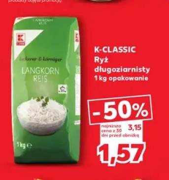 Ryż długoziarnisty K-Classic